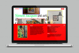 Simon Jacquin - Site web - À propos